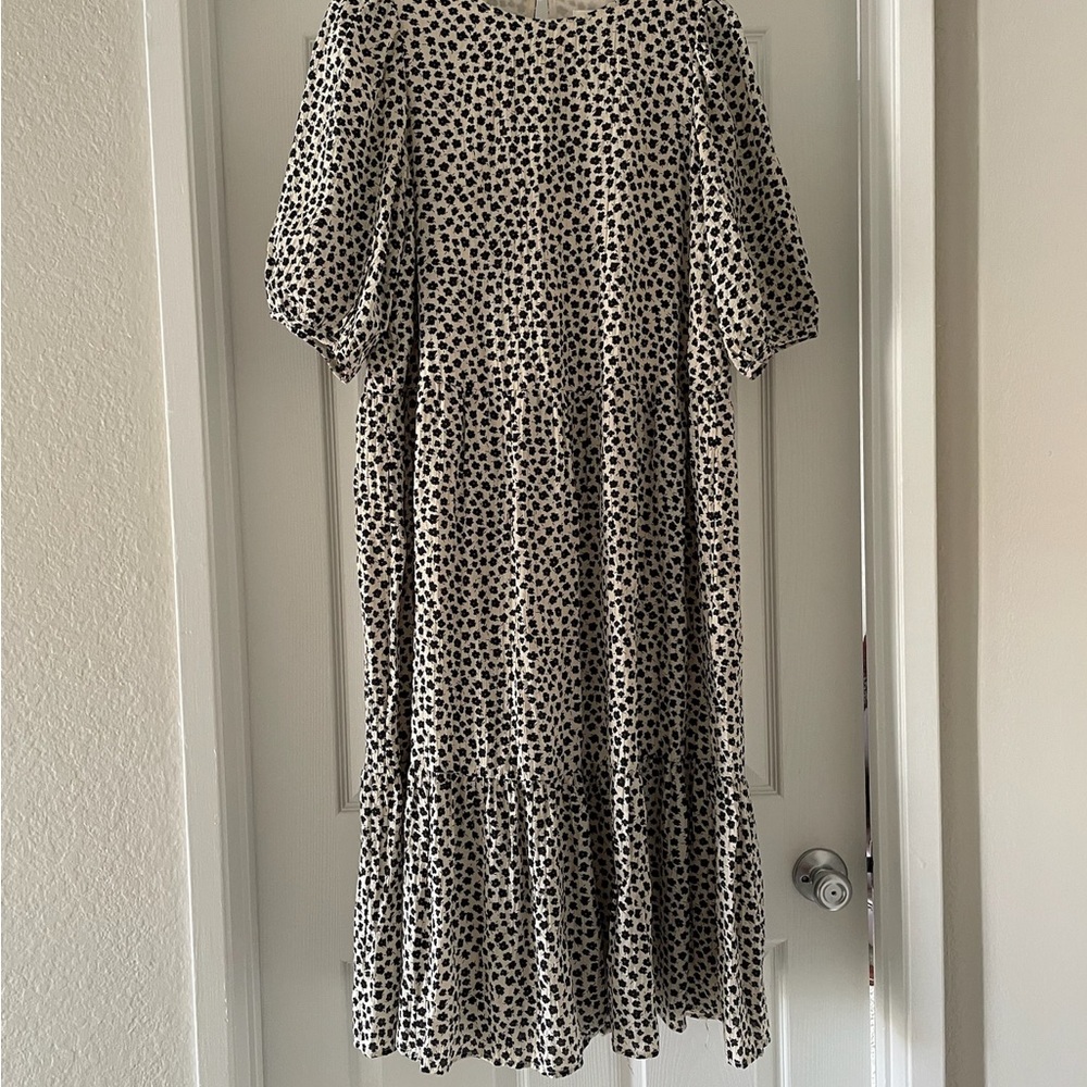 Stylish Tiered Midi Dress